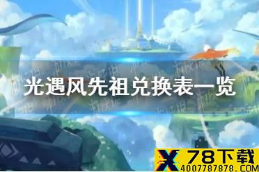 《光遇》预言季风先祖可以兑换什么 风先祖兑换表一览