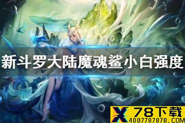 《新斗罗大陆》魔魂鲨小白怎么样 魔魂鲨小白强度分析