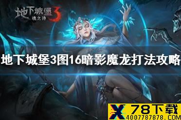 《地下城堡3》图16暗影魔龙怎么打 地下城堡3图16打法攻略