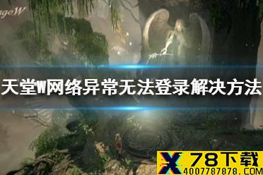 《天堂W》手游无法登录怎么办 天堂W网络异常无法登录解决方法